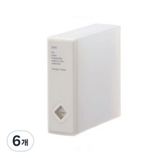 앨범형 CD 케이스, 화이트, 6개