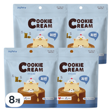 조이펫 쿠키 앤 크림 고양이간식, 치킨, 60g, 8개
