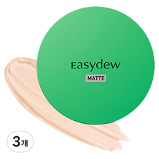 이지듀 멜라 비 토닝 매트 커버 팩트 미니 10g, 19호 페어, 3개