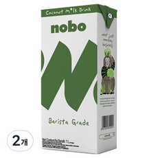 nobo Barista 椰奶飲品, 2個, 1L