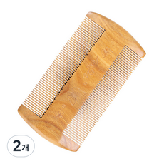 綠楓樹梳子 2 號, 混色, 2個