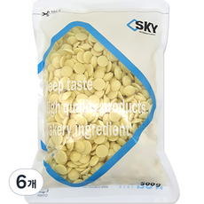 Erca Rino白巧克力, 6個, 500g