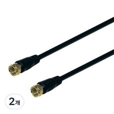 랜스타 고화질TV 안테나케이블, LS-ANT-MMG-15M, 2개
