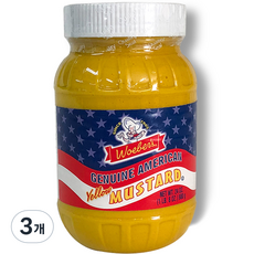 Woeber's 芥末醬, 3個, 680g
