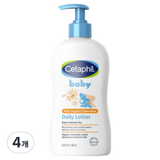 세타필 베이비 데일리 로션 카렌듈라, 4개, 400ml