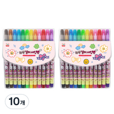 YOUNG ART 12色 女孩用彩色筆, 混合顏色, 10個