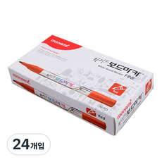 monAmi 白板筆 FINE, 紅色, 24個