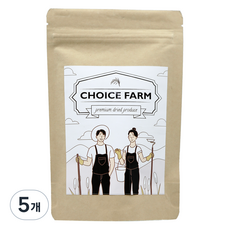 초이스팜 토핑용 간편 건조 자몽 껍질, 100g, 5개, 1개입