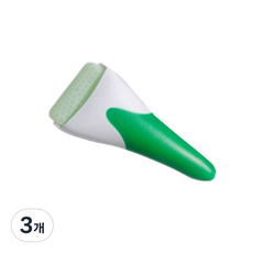 에트레인 3D 쿨링 페이스 롤러, 녹색, 3개