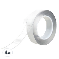 CSR 多功能透明雙面奈米膠帶, 4個
