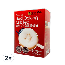 KING PING BEST TEA 金品茗茶 貴妃紅烏龍奶茶, 28g, 5包, 2盒