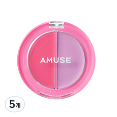 AMUSE 립 앤 치크 헬시밤, 03 생딸기, 3g, 5개