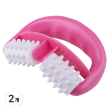 Clonine 肌肉放鬆雙效按摩器, 2個, 粉紅色