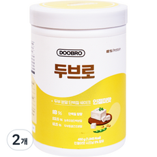 두브로 단백질쉐이크 인절미맛, 450g, 2개