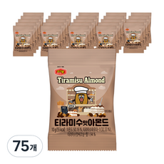 머거본 티라미수맛 아몬드, 10g, 75개
