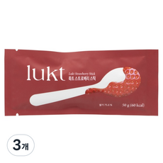 룩트 스트로베리 스틱 잼, 50g, 3개