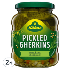 Kuhne 冠利 醃漬小黃瓜, 2個, 330g
