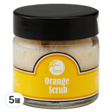 Ann Chen 陳怡安手工皂 臉部去角質果醬 橘子 60g, 5罐