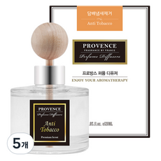 더허브샵 프로방스 퍼퓸 차량용 디퓨저 120ml, 안티타바코, 5개