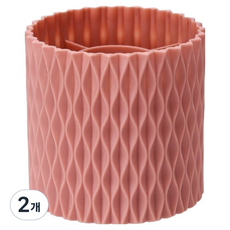 캐시리치 데스크 오거나이저 11.8 x 11.7 cm, 핑크, 2개