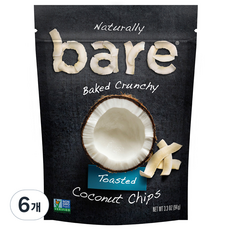 bare 烘焙椰子脆片, 94g, 6個