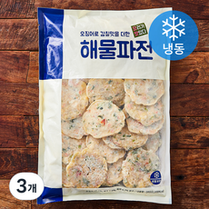 요리가맛있다 해물파전 (냉동), 1kg, 3개