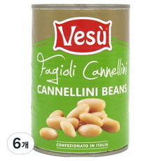 베수 화이트 빈, 400g, 6개