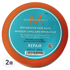 MOROCCANOIL 摩洛哥優油 高效修復髮膜, 250ml, 2個