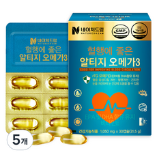 NATUREDREAM rTG Omega-3膠囊, 30顆, 31.5g, 5盒