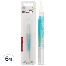 벨로티 네일 수분 에센스펜, 2.5ml, 6개