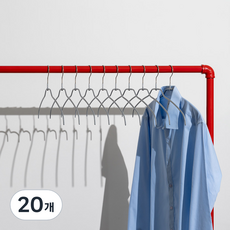 MAWA 輪廓燈 42FT 衣架, 20個, 珍珠銀