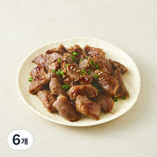 육향가 양념 돼지 갈매기살 구이, 400g, 6개
