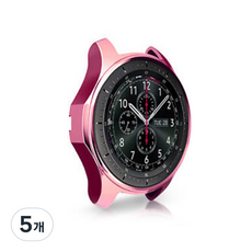 디씨네트워크 갤럭시워치 케이스 46mm, 핑크, 5개