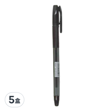 PILOT 百樂 舒寫筆 BPS-GP-XB, 黑色, 5盒