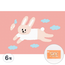 아트조이 DIY 명화그리기 10 x 15 cm, 헬로 레빗, 6개