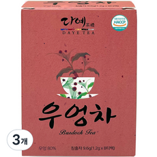 다예 우엉차 8p, 8g, 8개입, 3개