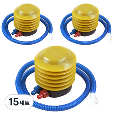 파티복닷컴 튜브펌프 공기주입기 PB28 + 호스, 혼합 색상, 15세트