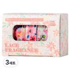 微笑 手帳裝飾紙膠帶 1cm x 2m 5款一組, 3套, style11