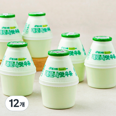 빙그레 메로나맛 우유, 240ml, 12개