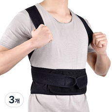 오빅 바른자세밴드 허리, 3개