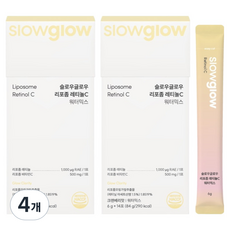 슬로우글로우 리포좀 레티놀C 워터믹스, 14회분, 4개