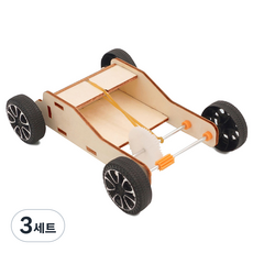 티처스 STEAM 고무줄 자동차 만들기 C-28, 3세트