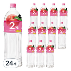 이프로 부족할때 복숭아 이온음료, 24개, 1.5L