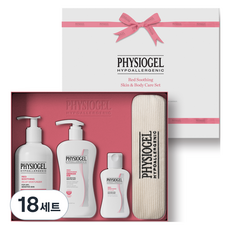 PHYSIOGEL 潔美淨 舒緩紅色身體護理禮盒組 + 購物袋, 18套