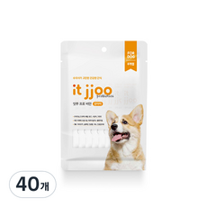 핏펫 잇쭈 프로 도그 비만 간식 10g, 오리안심 혼합맛, 40개