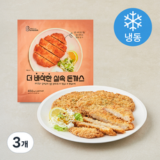 상신 더 바삭한 실속돈까스 3개입 (냉동), 450g, 3개