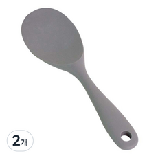uh homedeco 矽膠飯匙, 2個, 灰色