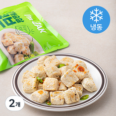 아임닭 닭가슴살 큐브 매콤청양 (냉동), 100g, 2개