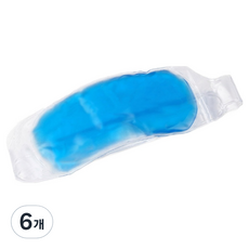 LaMon 冷熱兩用眼部冰敷眼罩 冰袋 藍色, 6個, 1入