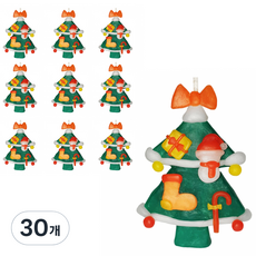 Eyaco 彩虹王國樹形蠟燭, 混色, 30個